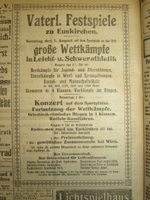 Vaterländische Festspiele 1920