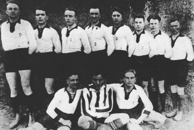 Die ETV-Gründungsmannschaft von 1925